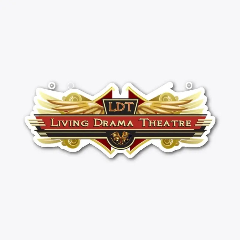 Living  Drama Theatre Sticker